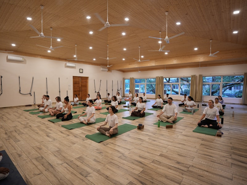 Photo by Abhayaranya Yoga Ashram on Unsplash — representative image for Insiders Chair Yoga