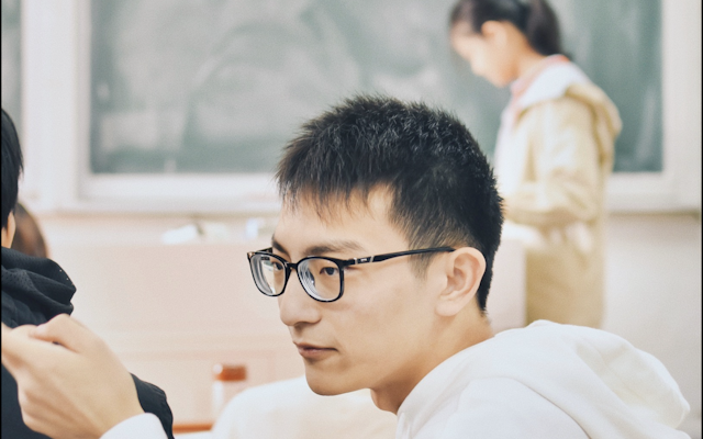 People in a classroom setting