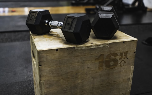 Kids bouncing on trampoline